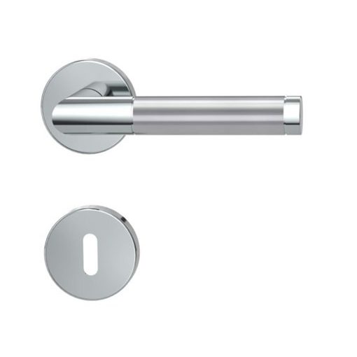 Griffwerk LOREDANA inox körrozettás
