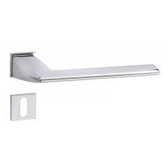 Pura Minimal Line Fényes Króm Négyzetrozettás