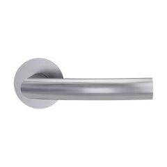   Griffwerk LORITA  piatta S  inox nem zárható laprozettás körrozettás
