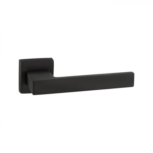 Q-Mini Square Fekete Négyzetrozettás