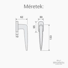 Colorado Matt Króm ablakkilincs