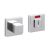 Olivari PLANET Q szuper Matt inox